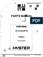 Hyster H1.60FT (F001) Parts Manual