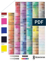 PANTONE Color Chart Silky Socks - RGB