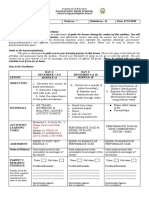 Learning Plan in Science: Department of Education