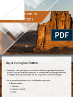 Measurement of Geological Structures Orientations