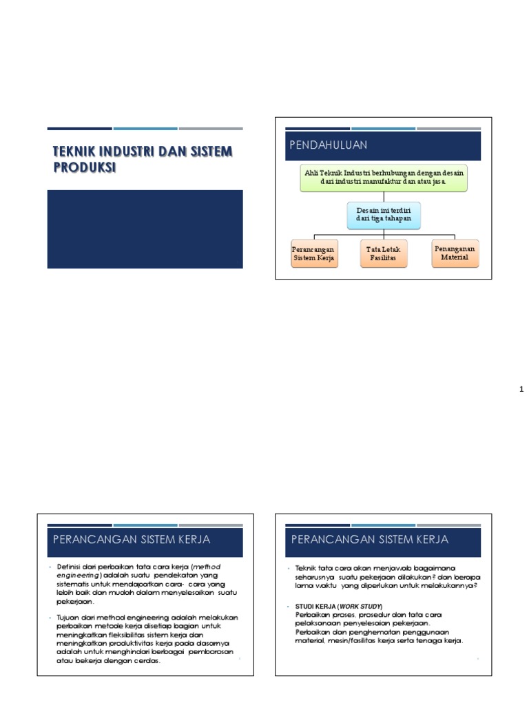 5 Teknik Industri Dan Sistem Produksi Pdf