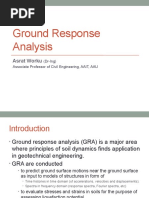 Chapter 5 - Ground Response Analysis