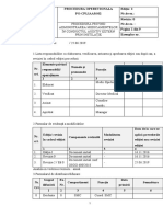 Procedura - ADMINISTRAREA MEDICAMENTELLOR IN CONDUCTUL AUDITIV EXTERN PRIN INSTILATIE