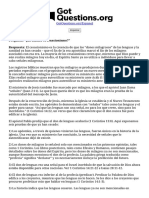 ¿Es Bíblico El Cesasionismo - para Imprimir