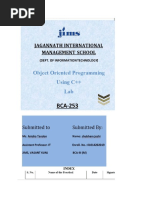 Oops Practical File PDF