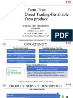 Farm-Tree B To B &C Direct Trading-Perishable Farm Produce: Business Plan Presentation