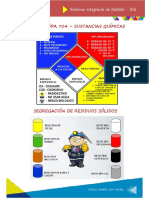 ROMBO NFPA - Segregación de Residuos PDF