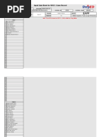 Input Data Sheet For SHS E-Class Record: Learners' Names