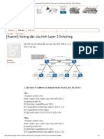 [Huawei] Hướng Dẫn Cấu Hình Layer 3 Switching _ Diễn Đàn Thế Giới Mạng