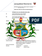 Informe # 001 - 2021 - Conformidad de Valorizacion N°04 - Supervisión - Pistas