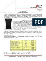 EPV-42 Module Product Specification: Physical Characteristics