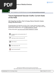 Tissue Engineered Vascular Grafts: Current State of The Field