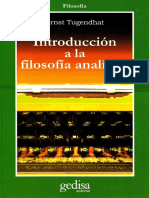 Tugendhat. Inroducción A La Filosofía Analítica PDF