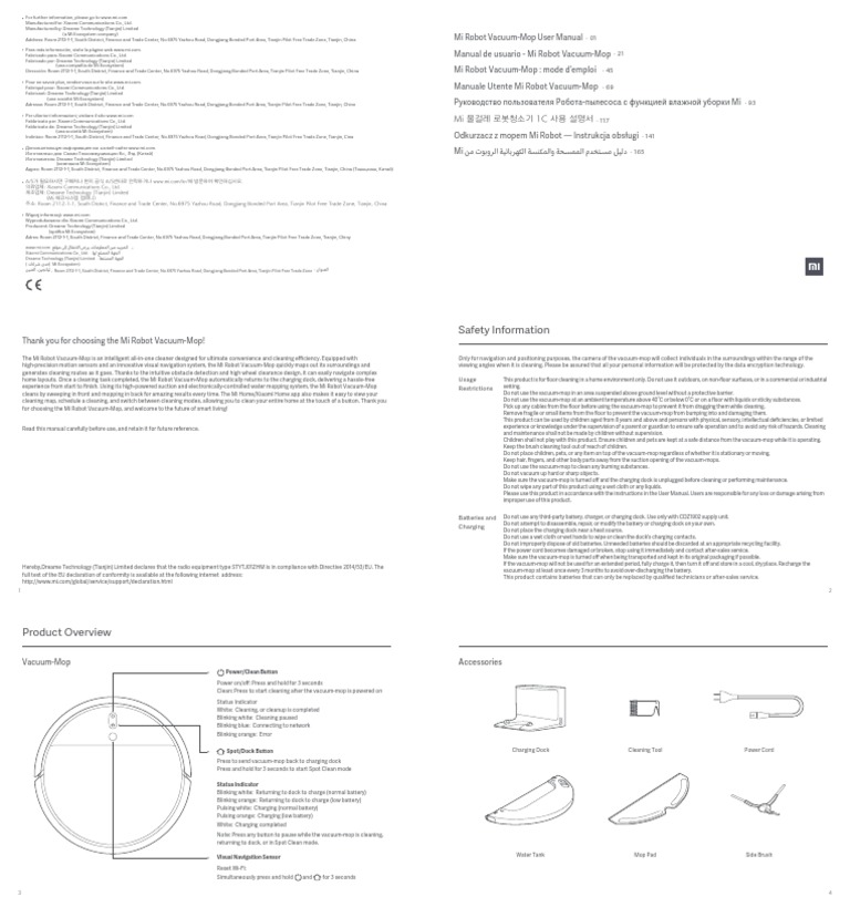 Roomba manual de instrucciones sale