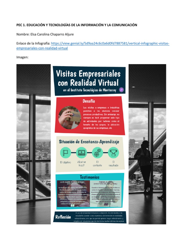 Infografia TIC y Educacion | PDF | Negocios | Ciencias sociales