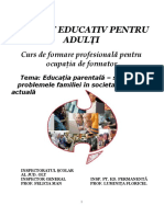 Proiect Ed Parentala 2015 2016 2