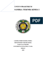 Penuntun Termodinamika Teknik Kimia I