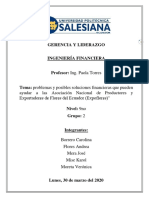 Problemas y Posibles Soliciones Empresa EXPOFLORES