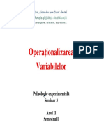 S4 Variabile - Operationalizare (Compatibility Mode)