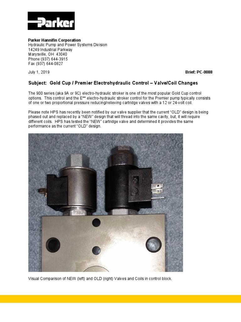 PC0088 9A Valve and Coil Change PDF Electrical Connector Valve