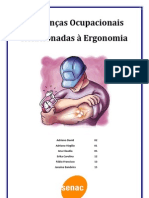 Doenças Ocupacionais Relacionas à Ergonomia - Texto para entregar