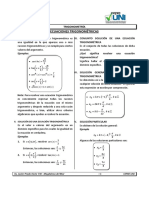 Ecuaciones Trigonometricas - 2019 - Ii PDF