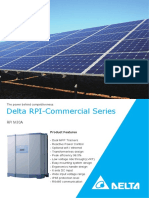 Delta RPI-Commercial Series 30kW 3-Phase Transformerless PV Inverter