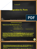 Lesson 8 Integration by Partsasdasdasd