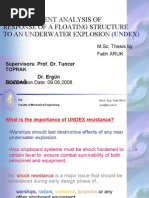 Download Underwater Explosion Abaqus Fatih Aruk Presentation by truva_kiss SN49062205 doc pdf