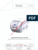 Centrífuga Excelsa Flex 3400: Listagem de Peças e Rotores