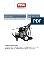 Hidrolavadora 4000 Psi Diesel Fisa