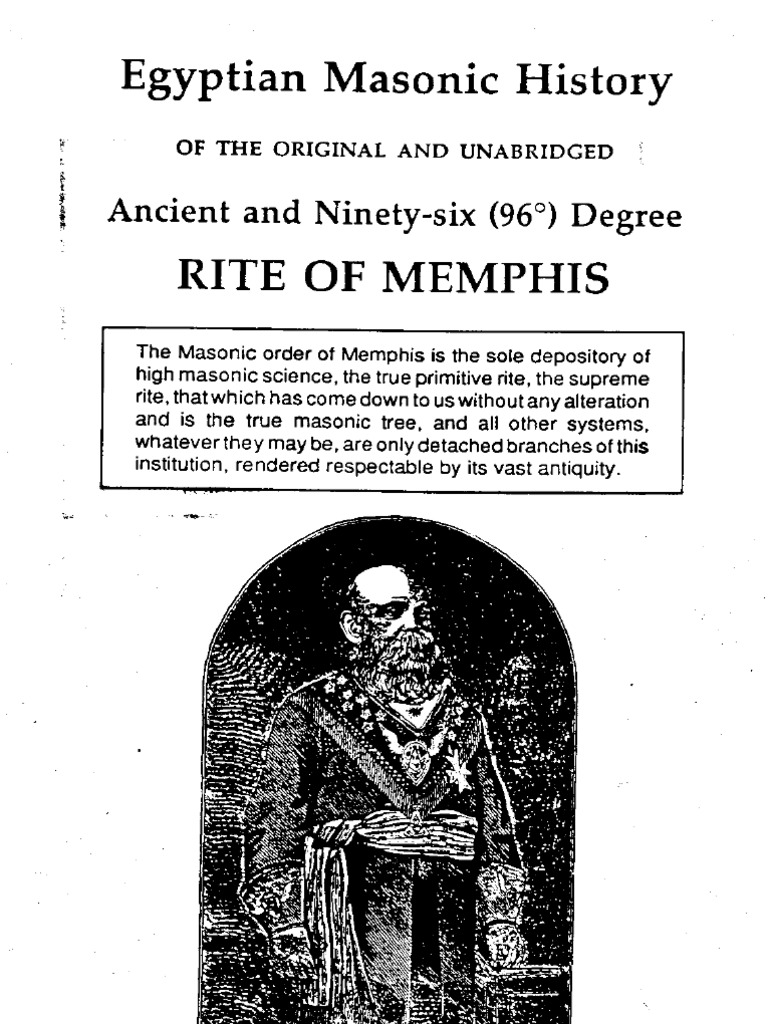Egyptian Rite of Memphis | PDF