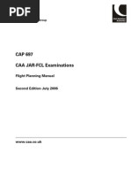 CAP 697 CAA JAR-FCL Examinations: Flight Planning Manual