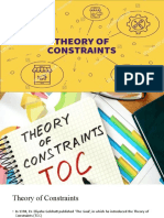 Theory of Constraint Assignment