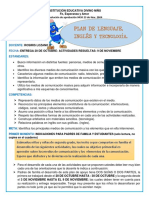 Plan de Español 4°periodo PDF