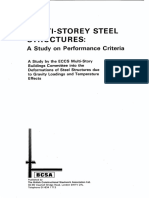 Multi-Storey Steel Structures - Deformations Due To Gravity and Temperature Effects PDF