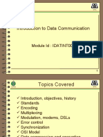 Mod 1 INTRODUCTION TO DATA COMMUNICATION IDATINT002