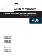 Unidade Interior - Manual Operações