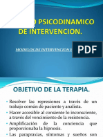 Modelo Psicodinamico de Intervencion