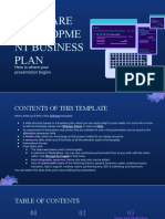 Software Development Business Plan by Slidesgo