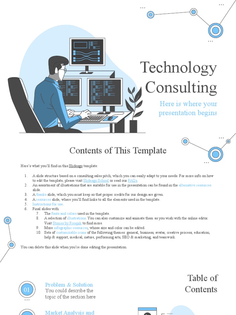 Technology Consulting - by Slidesgo | PDF | Planets | Mercury (Planet)