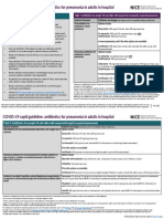 Prescribing Tables To Guide Decision Making About Antibiotic