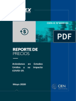 Reporte de Precio Del Arandano en Estados Unidos y Su Impacto Covid 19 A Mayo de 2020 PDF