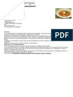 Καροτόσουπα βελουτέ - Συνταγή PDF