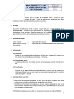 P-ACQUA-DAL PROCEDIMIENTO PARA LA DETERMINACION DE ALCALINIDAD