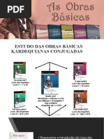 Estudo Das Obras Básicas Kardequianas Conjugadas