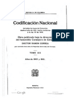 Codificación Nacional Colombia. T. XIX. 1860-1861. Índices