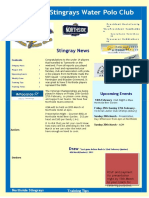 Northside Stingrays Water Polo Club: Stingray News