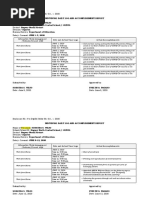 Individual Daily Log and Accomplishment Report Mam Dang