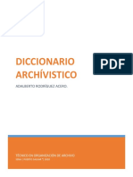 Diccionario Archivo